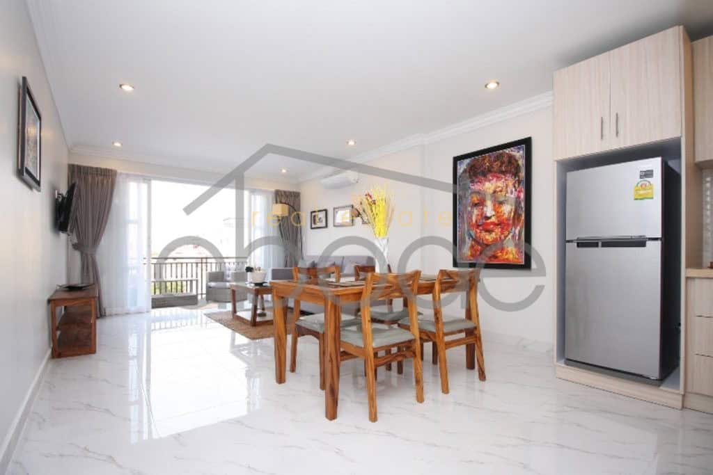 1 bedroom renovated flathouse for rent Daun Penh Riverside