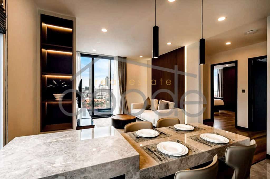 2 bedroom apartment for rent Daun Penh central Phnom Penh