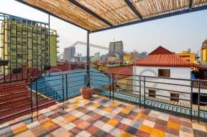 2-bedroom apartment with large balcony for rent BKK 2 central Phnom Penh