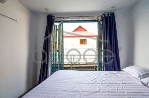 2-bedroom apartment with large balcony for rent BKK 2 central Phnom Penh