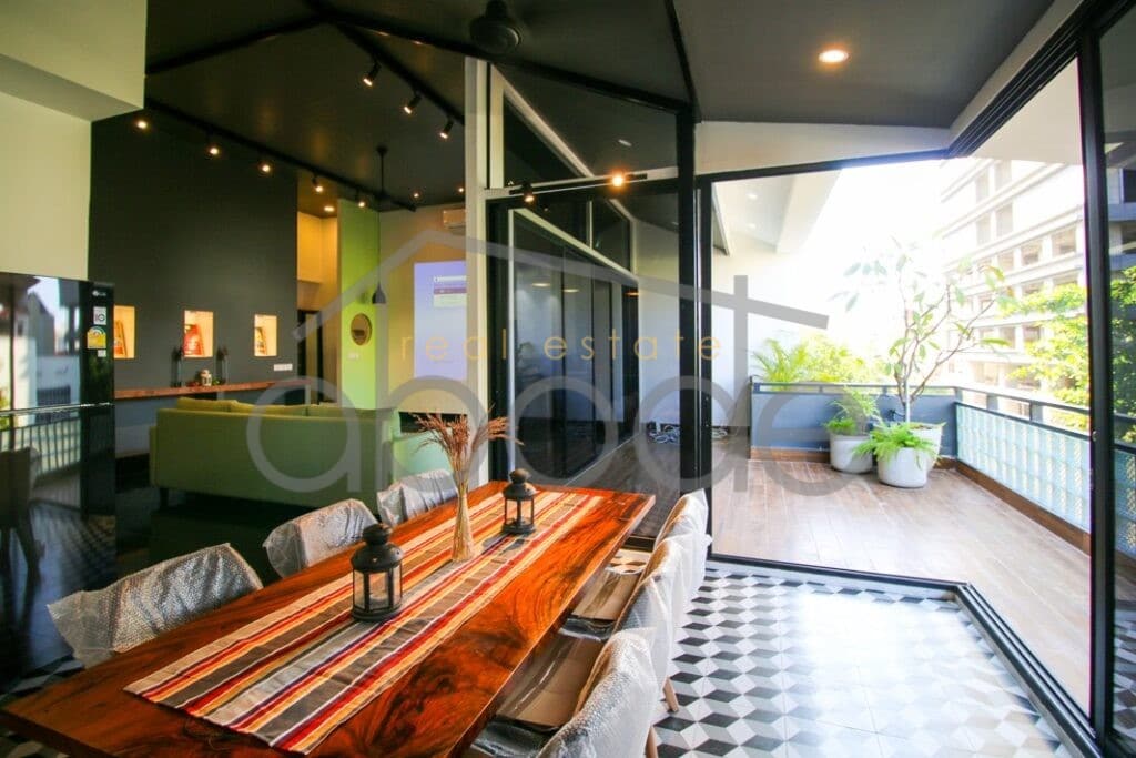3 bedroom apartment for rent Daun Penh