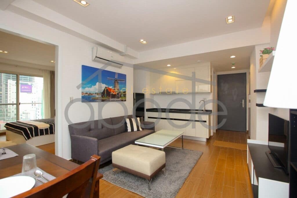 Luxury 1 bedroom condo for rent BKK 1 central Phnom Penh