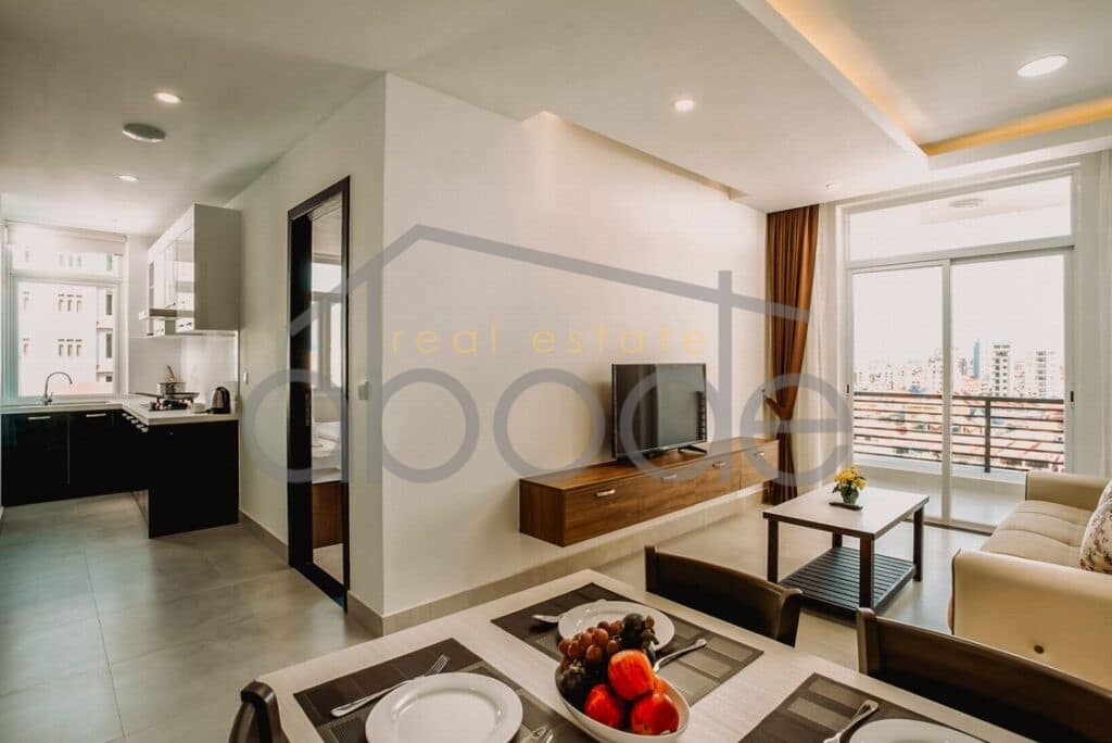 1 bedroom modern apartment for rent russian market