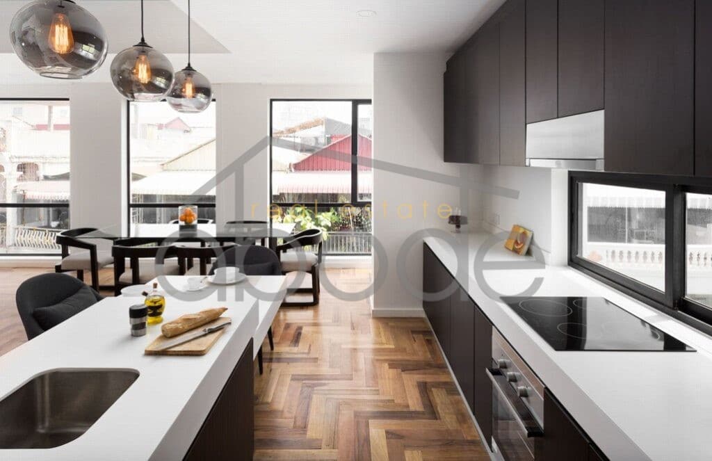 Superb design 3 bedroom duplex apartment for rent bassac lane