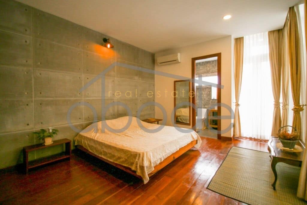 Beautiful modern Khmer 2 bedroom apartment for rent BKK 1 central Phnom Penh