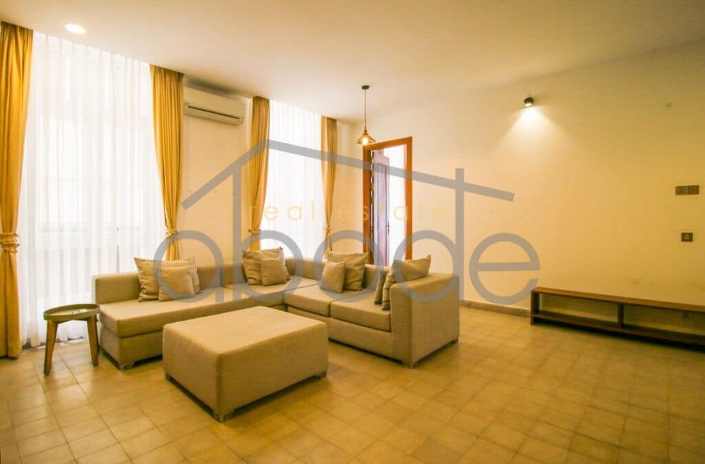 Beautiful modern Khmer 2 bedroom apartment for rent BKK 1 central Phnom Penh