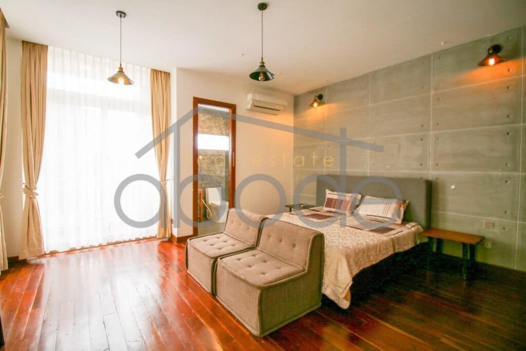 Beautiful modern Khmer 2 bedroom apartment for rent BKK 1 central Phnom Penh