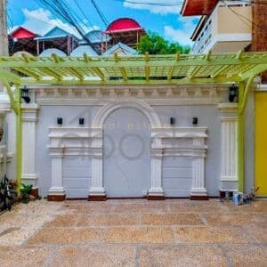 5 bedroom villa pool for rent Tonle Bassac