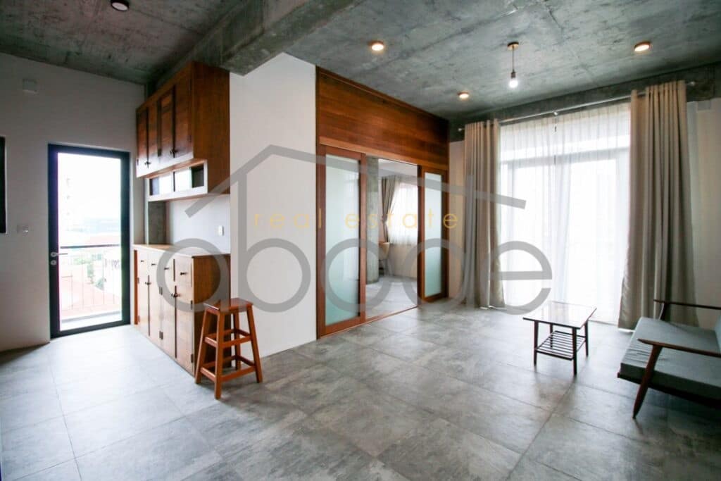 Modern Khmer design 1 bedroom apartment for rent Russian Market