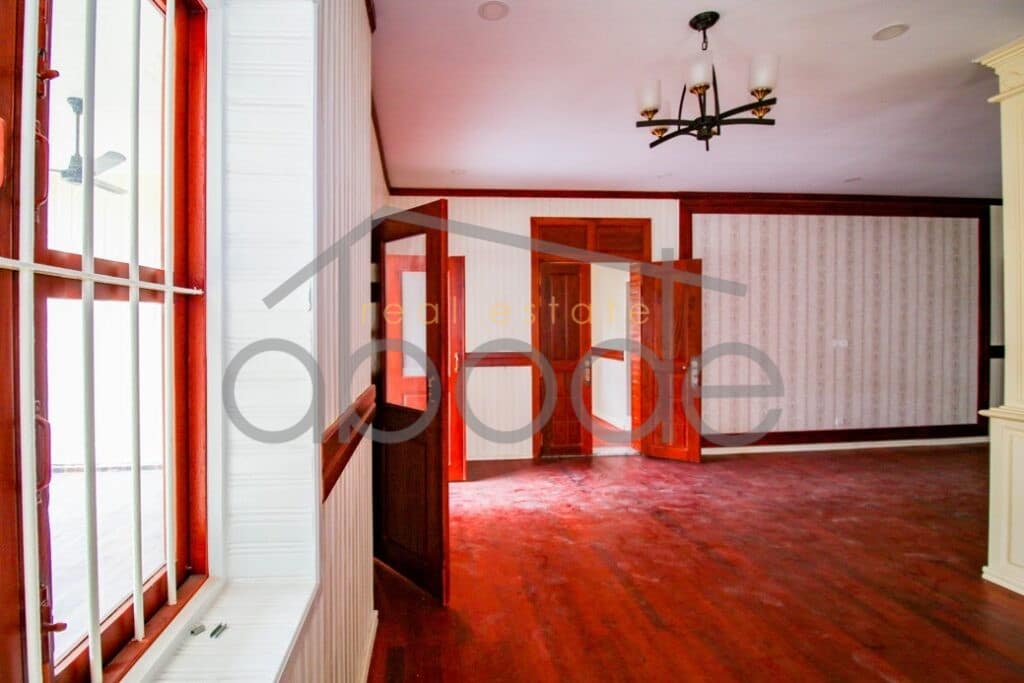 Large villa outdoor space for rent BKK 1 central Phnom Penh