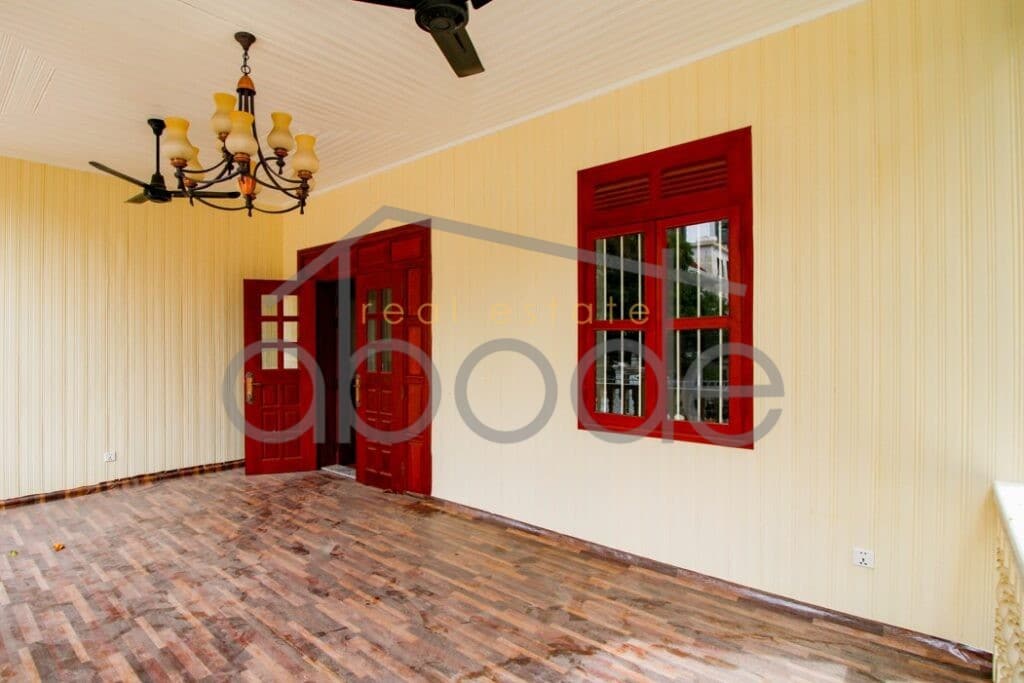 Large villa outdoor space for rent BKK 1 central Phnom Penh