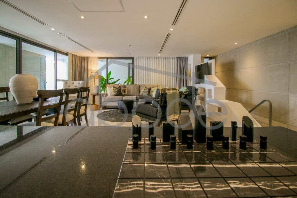 Luxury 2-bedroom duplex apartment for rent Daun Penh central Phnom Penh