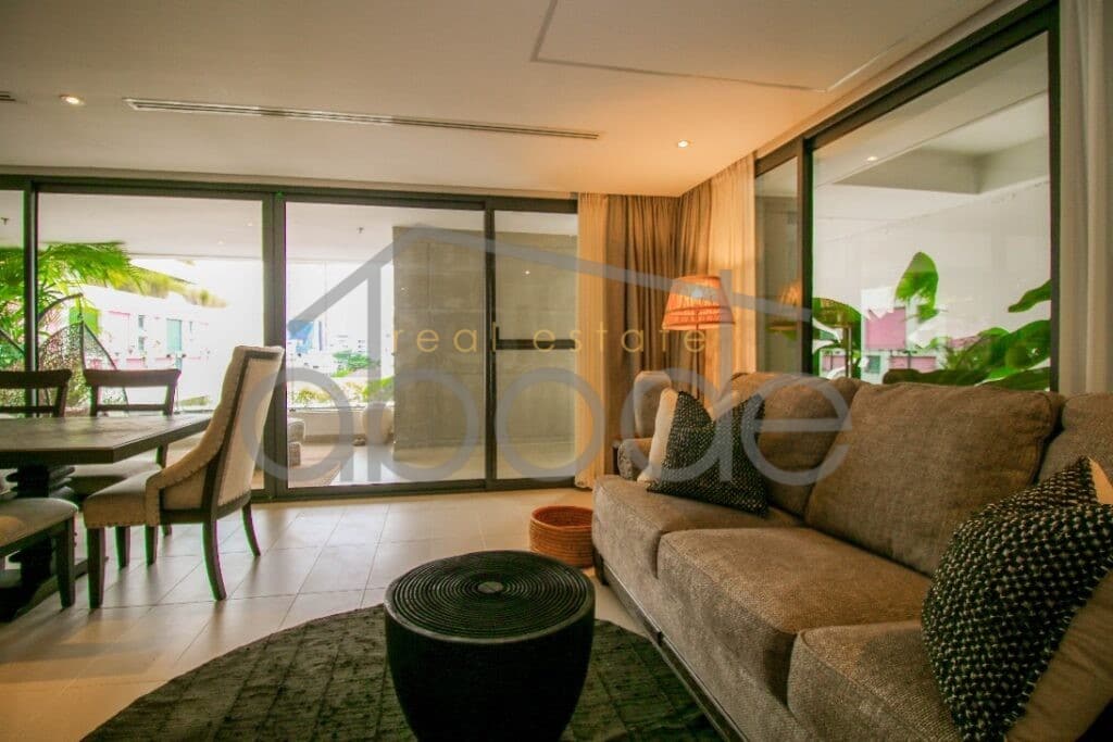 Luxury 2-bedroom duplex apartment for rent Daun Penh central Phnom Penh