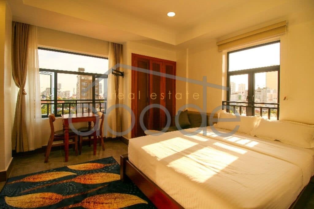 1 bedroom apartment near Royal Palace Daun Penh for rent