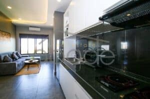 Rare Khmer fusion 2-bedroom apartment for rent near BKK 1 | Tonle Bassac