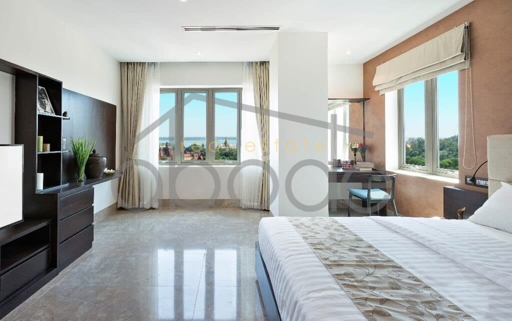 1 bedroom apartment for rent Daun Penh central Phnom Penh