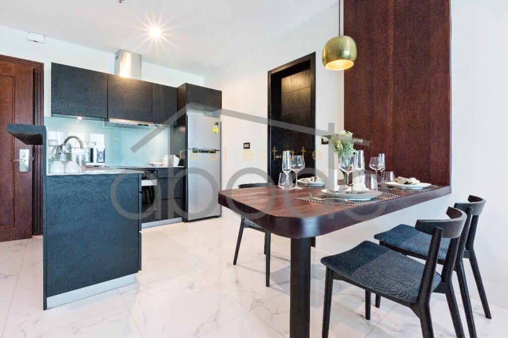 1 bedroom apartment for rent Daun Penh central Phnom Penh