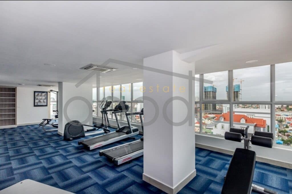 2 bedroom apartment pool and gym for rent Russian Market