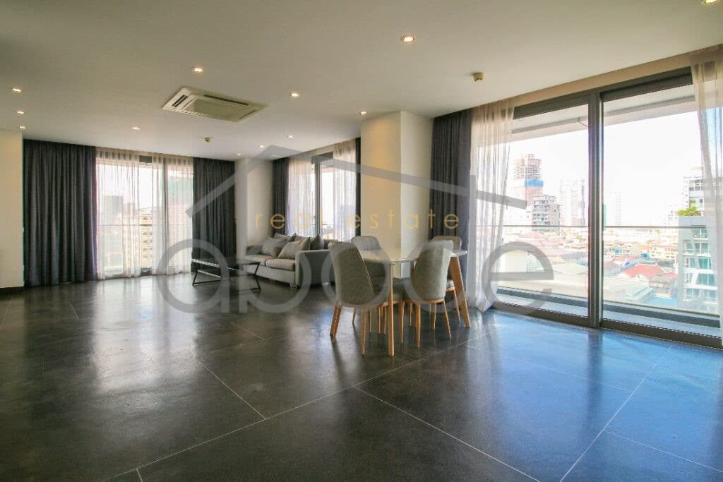 2-bedroom designed apartment TK Avenue for rent Toul Kork