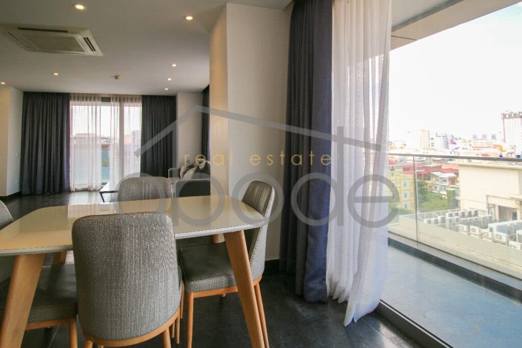 2-bedroom designed apartment TK Avenue for rent Toul Kork