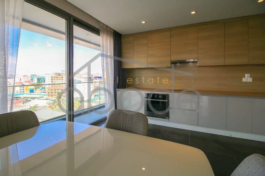 2-bedroom designed apartment TK Avenue for rent Toul Kork