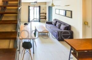 2-bedroom Riverside duplex apartment for sale Daun Penh