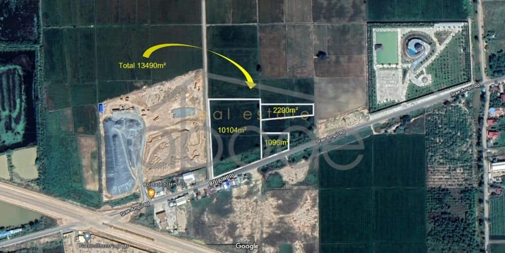 Prime 1.4 hectare land for sale Chhea Teal | Chbar Ampov