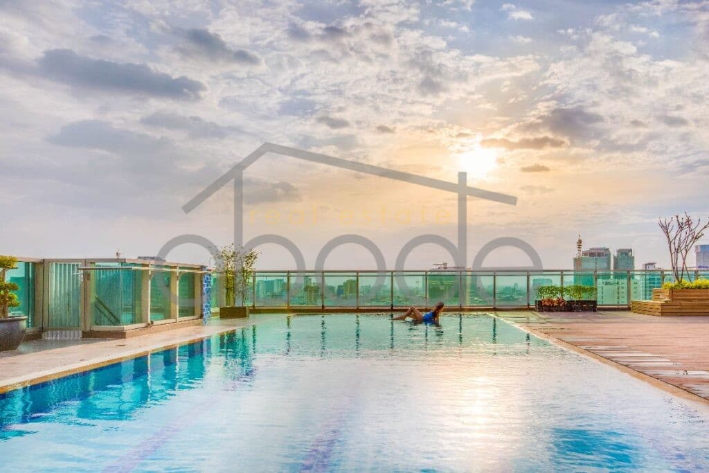 1-bedroom King Size apartment for rent Daun Penh central Phnom Penh