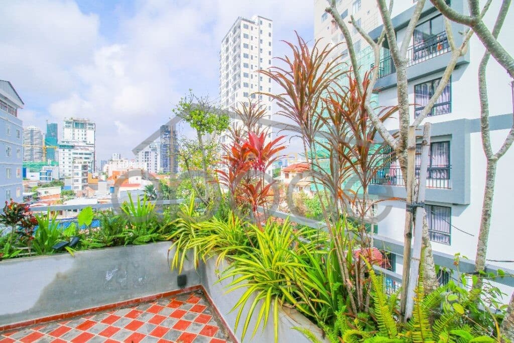 5 floor mixed use building for rent Bassac Lane