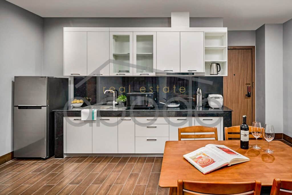 2-bedroom apartment for rent Bassac Lane central Phnom Penh