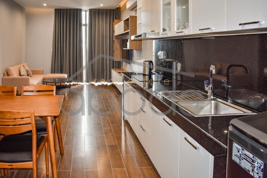 3-bedroom apartment for rent Bassac Lane central Phnom Penh
