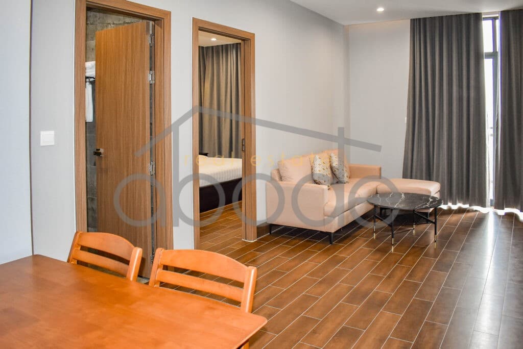 3-bedroom apartment for rent Bassac Lane central Phnom Penh