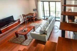 Luxury on a budget 1-bedroom duplex apartment for rent BKK 1