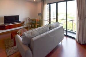 Luxury on a budget 1-bedroom duplex apartment for rent BKK 1