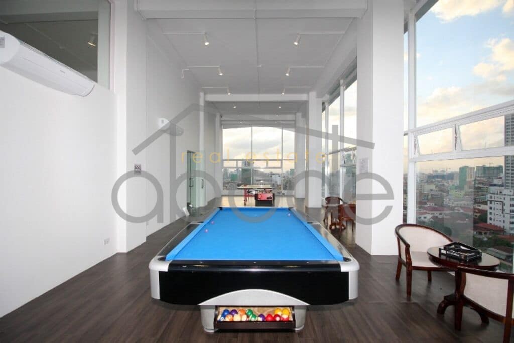 Stylish 2 bedroom luxury city condo for rent BKK 1 central Phnom Penh