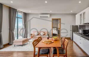 Super location 1-bedroom apartment for rent Bassac Lane central Phnom Penh