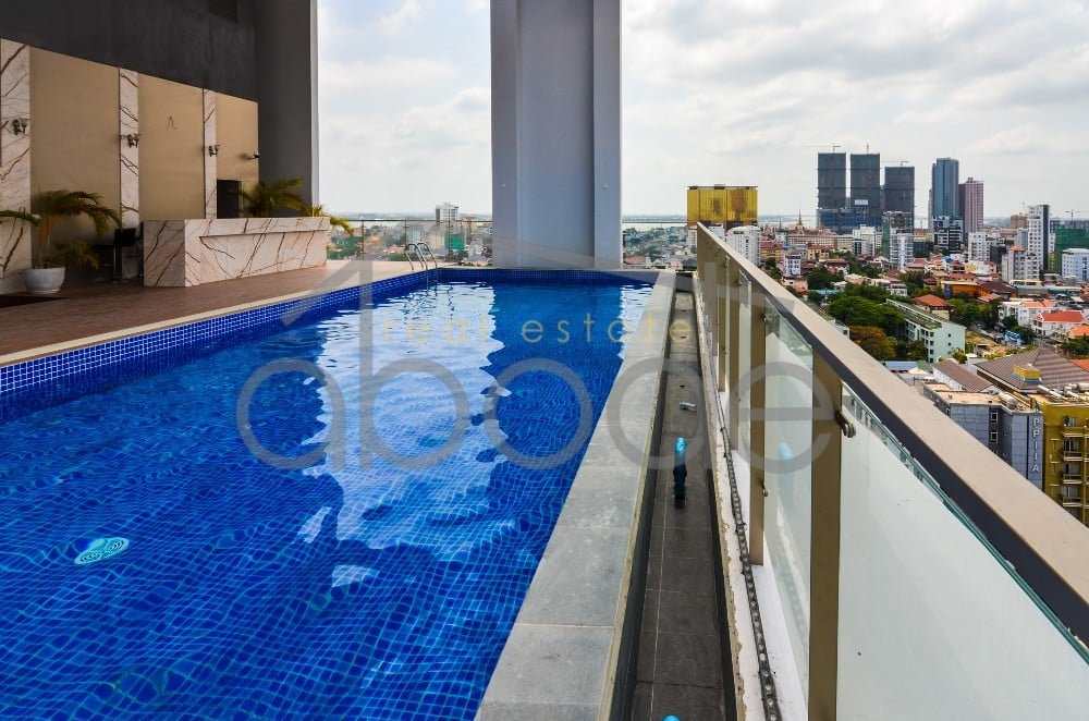 contemporary 1 bedroom apartment for rent BKK 1