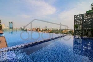 luxury 2 bedroom apartment pool and gym daun penh for rent