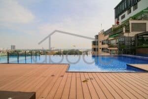 Luxury studio apartment pool and gym daun penh for rent