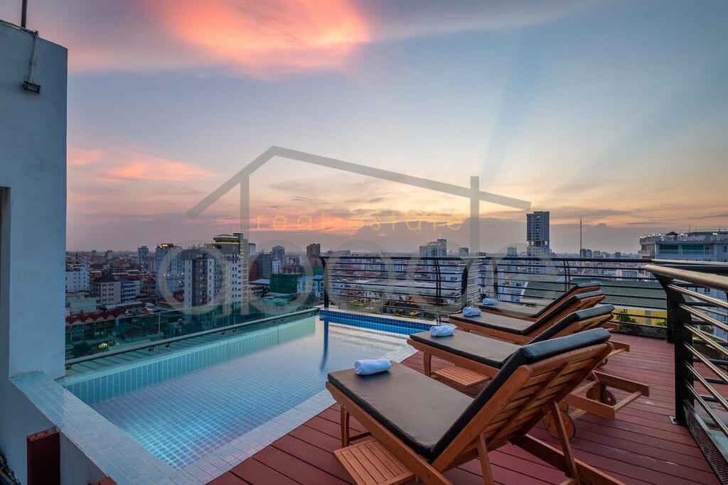 Superb 45 room hotel for rent | Russian Market central Phnom Penh