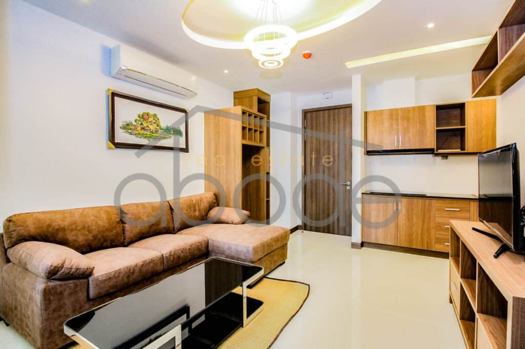 1 bedroom serviced apartment swimming pool for rent Toul Kork