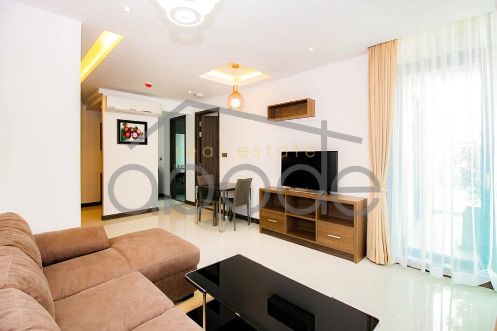 1 bedroom serviced apartment swimming pool for rent Toul Kork