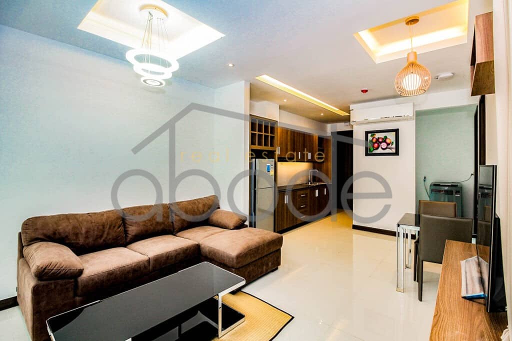 1 bedroom serviced apartment swimming pool for rent Toul Kork