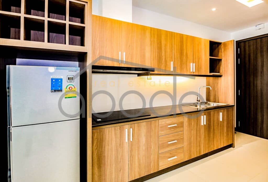 1 bedroom serviced apartment swimming pool for rent Toul Kork