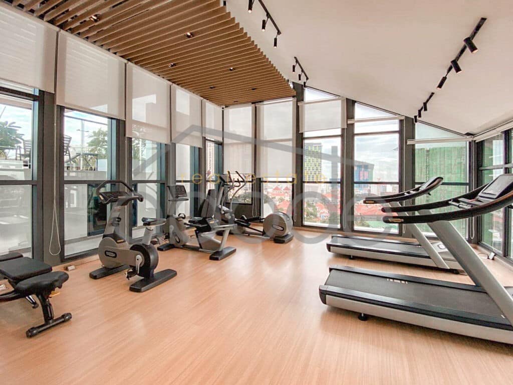 2 bedroom serviced apartment for rent Tonle Bassac