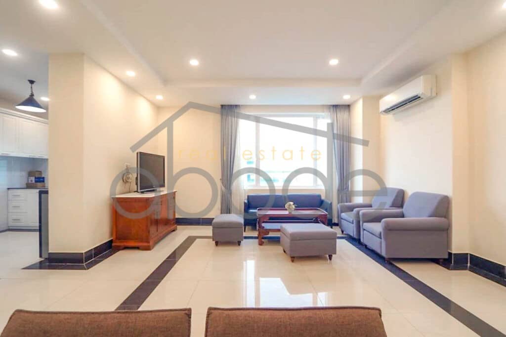 3 bedroom serviced apartment for rent BKK 1