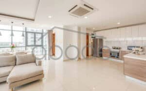 3 bedroom serviced apartment for rent Tonle Bassac