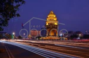 Contemporary 4 bedroom penthouse apartment for sale Central Phnom Penh