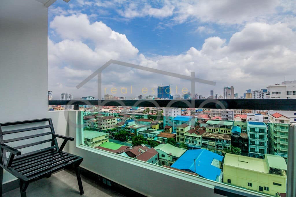 Luxury 2 bedroom serviced apartment for rent BKK 3 central Phnom Penh