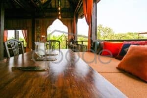 Traditional Khmer villa swimming pool for rent Areyksat